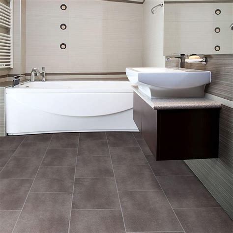 1 MLN Bathroom Tile Ideas Grey Vinyl Flooring, Vinyl Floor Tiles, Best Flooring, Bathroom Floor ...