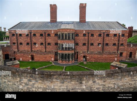 lincoln castle prison uk Stock Photo - Alamy