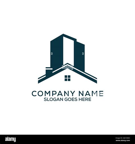 Building company logo Stock Vector Images - Alamy