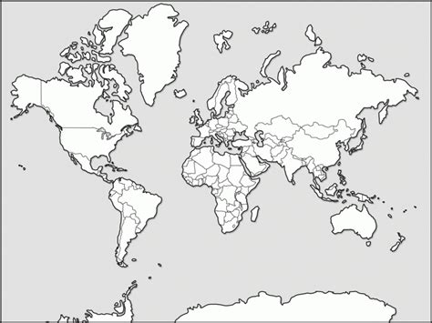 The Continent Of Africa Coloring Page - Coloring Home