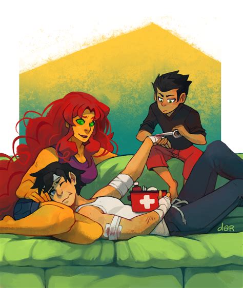 dar / darMP | Teen titans love, Nightwing and starfire, Original teen titans