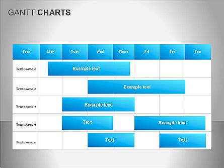 Gantt Chart Template Google Slides | Master Template