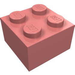 LEGO Color 335 - Sand Red | Rebrickable - Build with LEGO