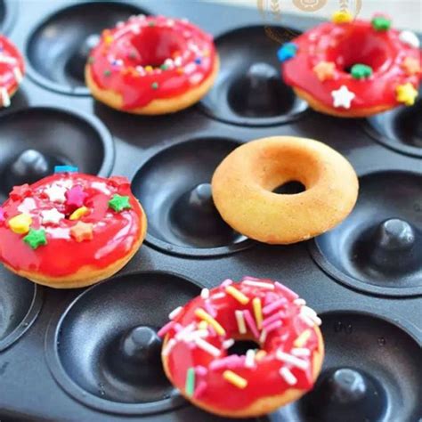 MyLifeUNIT Non Stick Mini Donut Pan, 12 Cavity N5 free image download