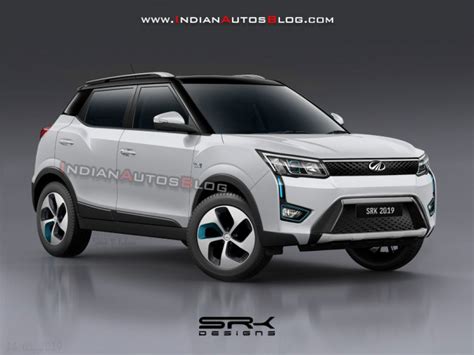 Mahindra XUV 300 EV Production Model Rendered