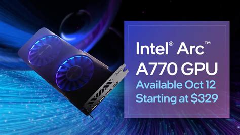 MULTI - Intel ARC Desktop GPUs - launching in October 2022 | PakGamers - Pakistan's Gamers Community