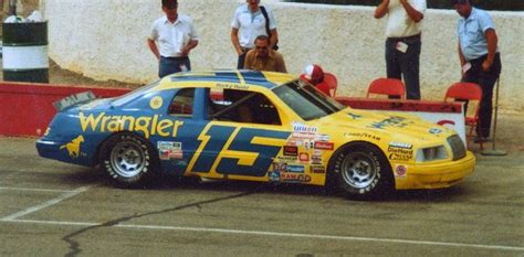 Ricky Rudd 1984 Wrangler Ford,this is the car he went airborne in at Daytona,and raced with his ...