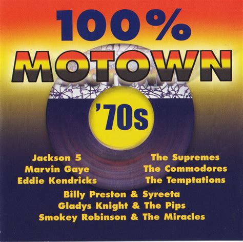 100% Motown '70s (CD) - Discogs