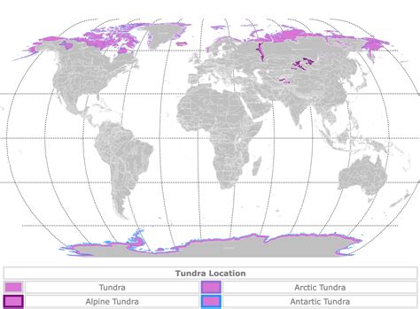 Tundra Climate Map