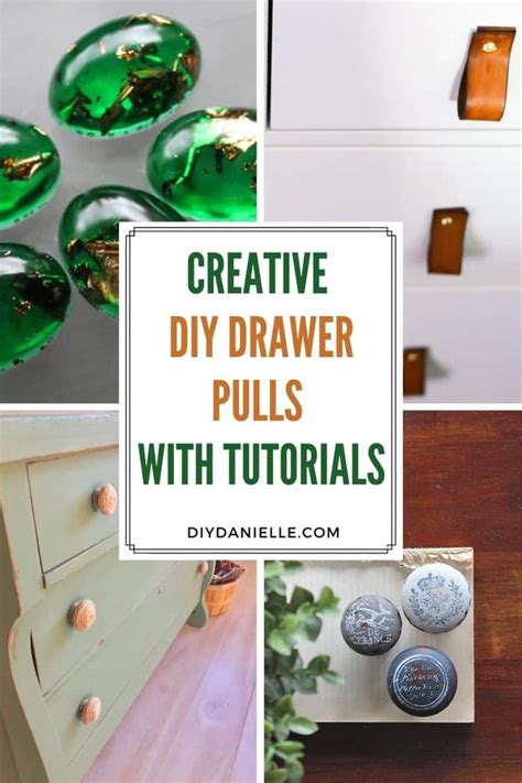 20 Unique And Creative Diy Drawer Pulls That Are Easy To Make