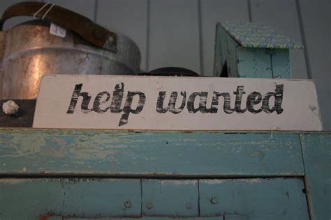 Pin by Marcie Curtis on It's a Sign | Hand painted signs, Hand painted, Help wanted