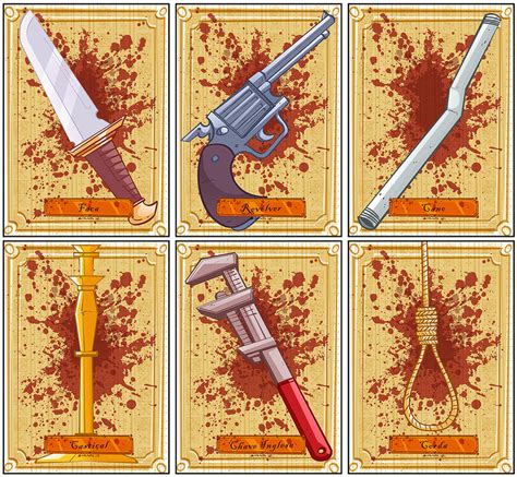 Clue - Weapons by VirtualBarata on DeviantArt