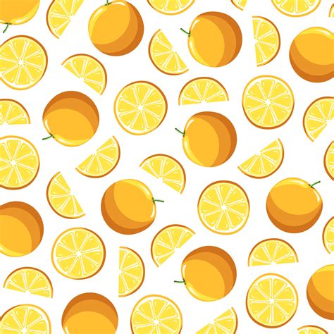 Orange vector illustration pattern background 7935185 Vector Art at ...