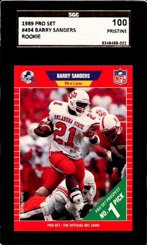 3 Best Barry Sanders Rookie Cards and Investment Advice