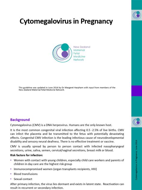 Cytomegalovirus in Pregnancy | PDF | Infection | Hepatitis