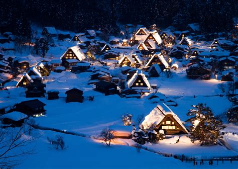 Japan Snow Night Wallpapers - Top Free Japan Snow Night Backgrounds ...