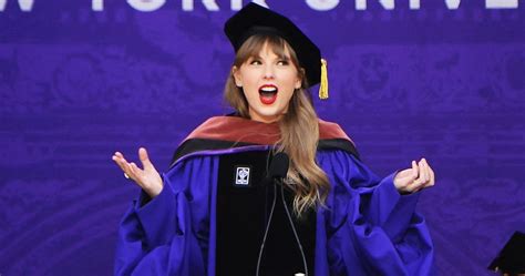 Taylor Swift Gives ‘Cringe’ Advice in NYU Graduation Speech