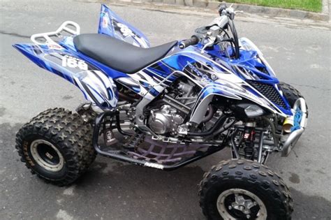 Yamaha Raptor 700 700R graphics 2013 2014 2015 2016 custom kit #4444 Blue #blue #custom # ...