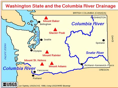 Project: Washington Topo Map - CVES 4TH GRADE