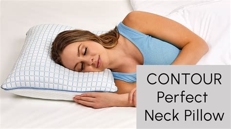 Contour Perfect Neck Pillow with Built-in Adjustable Cervical Support ...