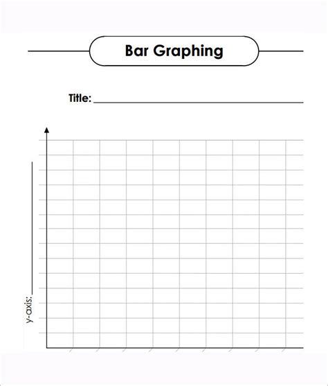 Elementary Blank Bar Graph Template - Printable Word Searches