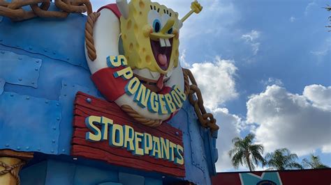 Spongebob Storepants Full Shop Tour at Universal Studios Florida - YouTube