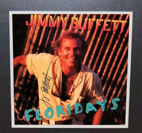 Jimmy Buffett, Floridays, Jimmy Buffett, Signed Album CoversROCK STAR ...