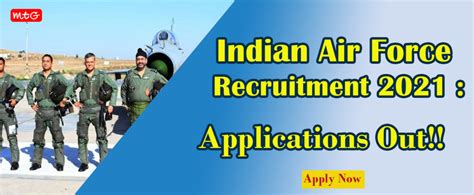 Indian Air Force Recruitment 2021: Applications out!! (Apply Now)