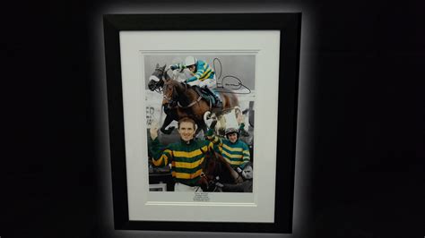 Tony McCoy Signed Photo Montage - Autographs of the World