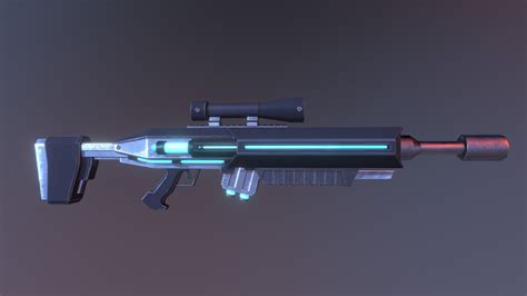 Cyberpunk gun - 3D model by TheLorry [402ffa4] - Sketchfab