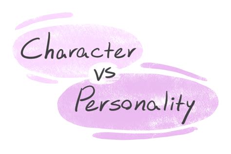 "Character" vs. "Personality" in English | LanGeek