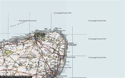 Old Maps of Botany Bay, Kent - Francis Frith