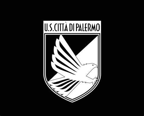 Palermo FC Club Logo Symbol White Serie A Football Calcio Italy Abstract Design Vector ...