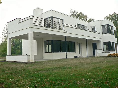 Visiting the recently restored Rauh House in suburban Cincinnati. The ...