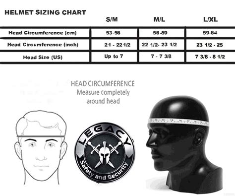 Agv Helmet Size Chart