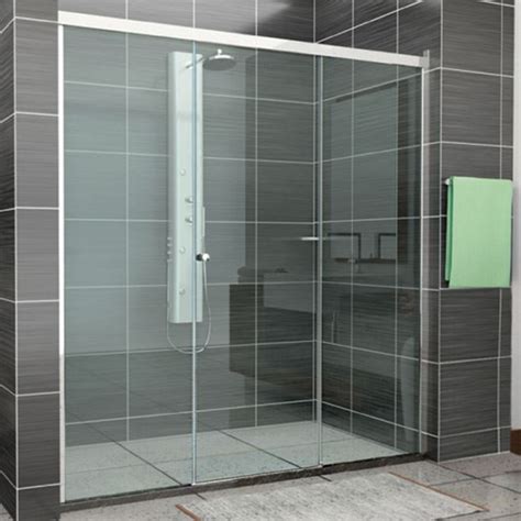 3 Part Sliding Shower Enclosures- Right Hand