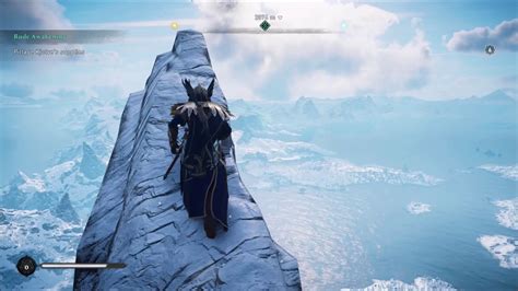 Assassin's Creed Valhalla Leap of Faith from Synchronization Point the Fannaraki Summit - YouTube