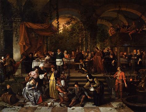 Wedding Feast at Cana - Jan Steen - WikiArt.org - encyclopedia of visual arts