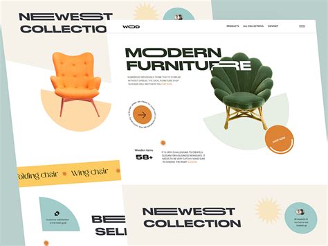 Modern Furniture Store Design by Ofspace on Dribbble