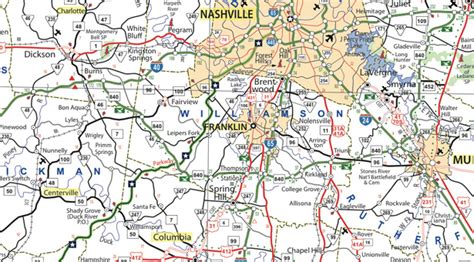 New TN State Map Available - Williamson Source