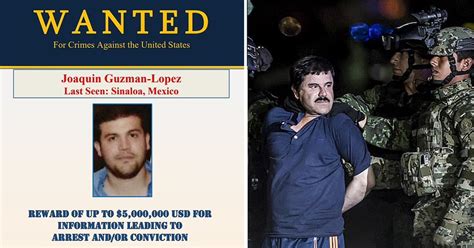 US Releases WANTED Poster & Mega Reward Worth '$5 Million' For The Arrest Of Joaquin 'El Chapo ...