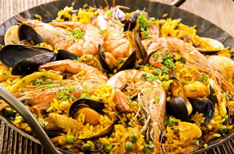 Seafood Paella recipe | Epicurious.com