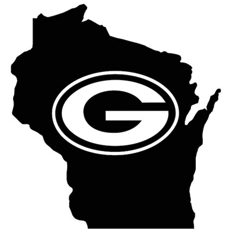 Green Bay Packers Wisconsin Pride Vinyl Decal by jdraimer