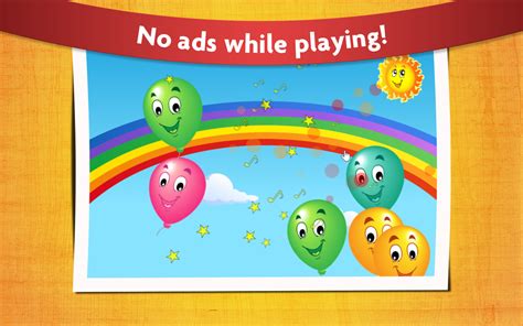 Kids Balloon Pop Game - HD Balloon Popping Fun for Preschool and Kindergarten Toddlers, Boys and ...