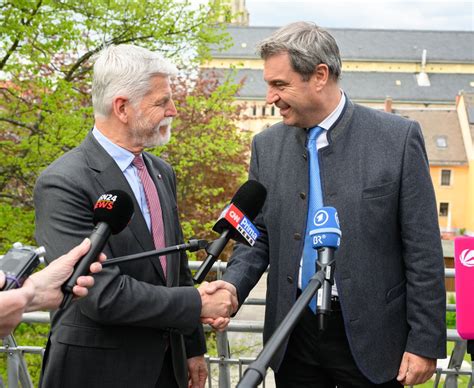 Markus Söder on Twitter: "Welcome, Mr. President! Heute Eröffnung der Tschechisch-Bayerischen ...