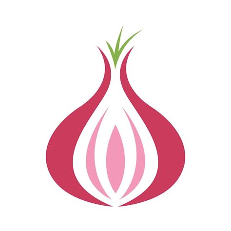 Premium Vector | Onion logo icon design illustration