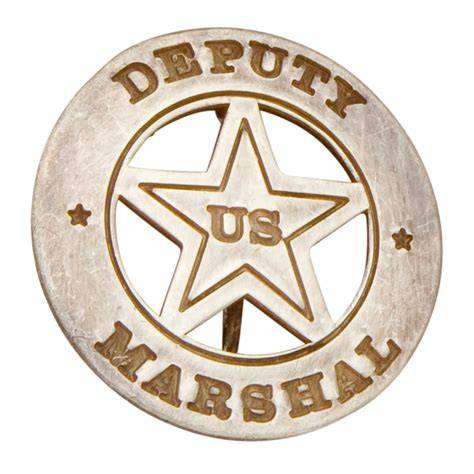 US Deputy Marshal Badge - ReplicaWeaponry.com