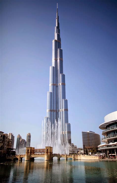 Burj Khalifa - Tallest man-made structure in the world in Dubai - myMinaret