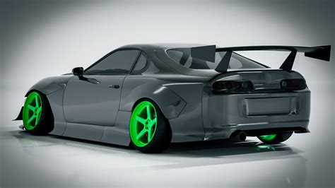 Toyota Supra MK4 Drift Tune - 3D Model by Naudaff3D