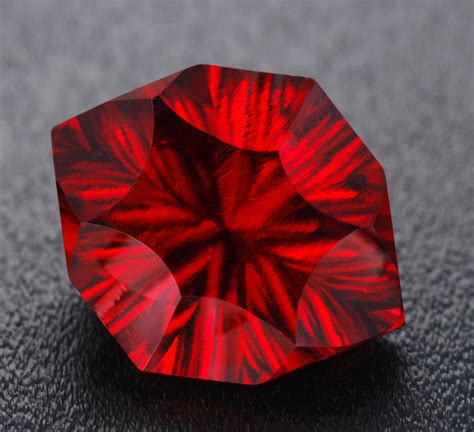 Moussaieff Red Diamond. This diamond is a brilliant red colour diamond ...